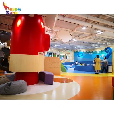 China 0-12years Indoor Playground Equipment Custom Modeling Indoor Soft Play Center For Parent-child Paradise for sale