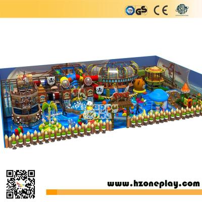 China 0-12years kids large space pirate ship CE certificated indoor playground for sale for sale