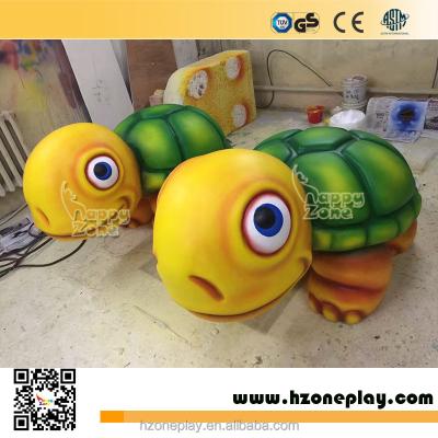 China Handcraft Kids Funny Turtle Design Soft Carved Foam Play Equipment For Baby And Toddler Soft Playground for sale