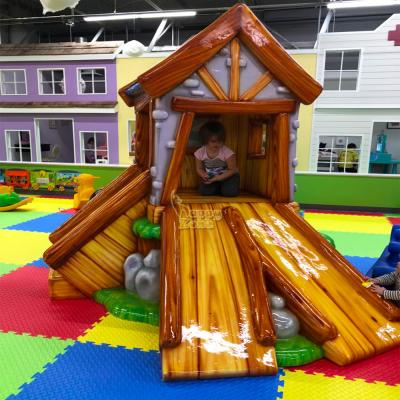 China Handcraft Oriented Treehouse Foam Structure Soft Sculpted Foam Handcraft Equipment For Children Soft Playground for sale