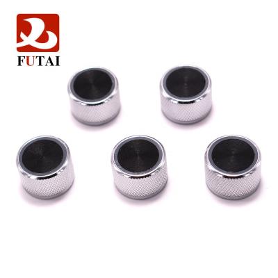 China NEW Silve Professional Metal Large Guitar Parts Knob Potentiometer Translucent Cap Push Knob With Knob-A Electronic DIY Accessories for sale