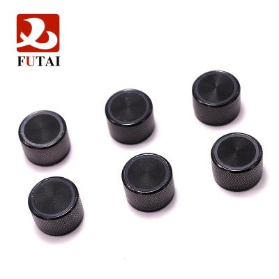 China Translucent Knob Potentiometer Cap NEW Black Metal Professional Large Guitar Parts Push Knob With Electronic DIY Accessories Knob-B for sale