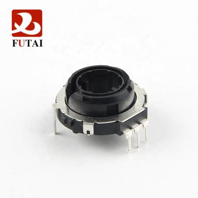 China Car Audio Encoder Switch 20 Bit 20 Pulse Potentiometer Switch Hollow Car Adjust Volume Rotary Coding Switch for sale