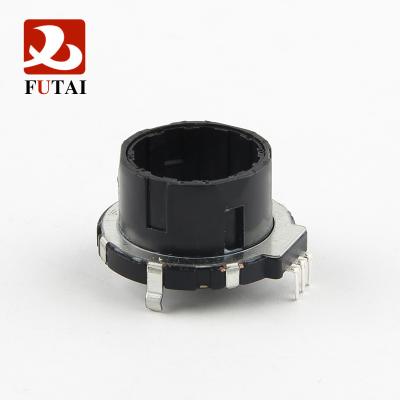 China EC28 Car Audio 28mm 15 Pulse Rotary Shaft Encoder For Automotive Audio /DVD for sale