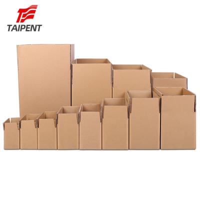 China Hot Selling Goods Recyclable Logo Cardboard Packaging Box Cheap Custom Clothes For Moving for sale