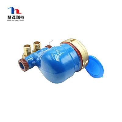 China Save Space 3/4 Inch China Vertical Water Flow Meter Multijet Dry Dial for sale