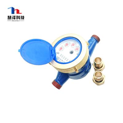 China For Dn15 Multifunctional Hot Or Cold Water Dispatch And Handle Multi Jet Water Meter for sale