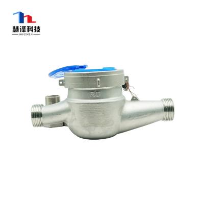 China 304 Stainless Steel Multi Pulse Outlet Stainless Steel Jet Water Meter for sale