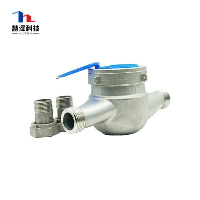 China 304 Rs485 Ss316l Stainless Steel Liquid Beer Controls Water Electromagnetic Flow Meter For Waste Water for sale