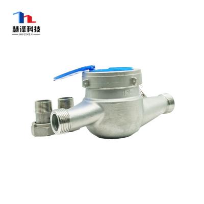 China 304 stainless steel fast delivery ekm stainless steel water meters with pulse output ss water meter for sale