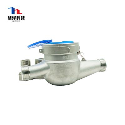 China LXS-15E Stainless Steel 304 DN15 Water Meter for sale