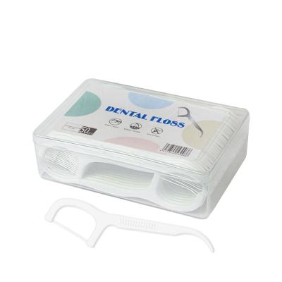 China 50pcs Tooth Floss Selection Teeth High Quality Individual Floss Floss XHB-001 for sale