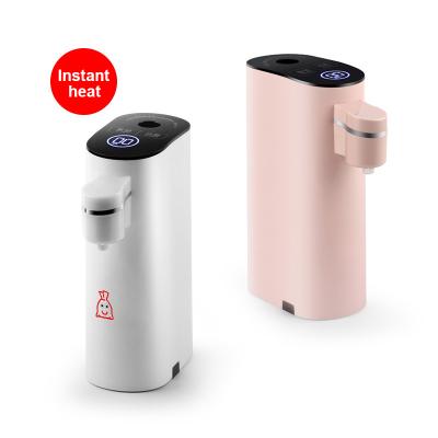 China 3 Seconds One-Button Operation Mini Heater Portable Water Tank Instant Hot Water Dispenser for sale