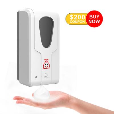 China Foam Soap Dispenser 1000Ml Home Standing Automatic Hand Sanitizer Wall Mounted Soap Dispenser for sale