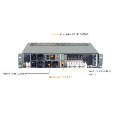 Китай Высокоэффективный Vertiv Emerson 6KW 48V постоянный выпрямитель Netsure 531 A32 S1 продается