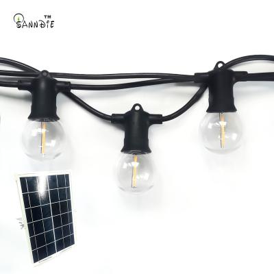 China String light Led string light  led cmmping light    Solar camping light  outdoor solar led strings for sale