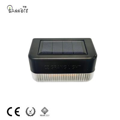 China Garden Solar fence lights outdoor Waterproof Ip65 Led Solar Fence Lamp For Steps,Fence,Desk,Railing And Stairs for sale