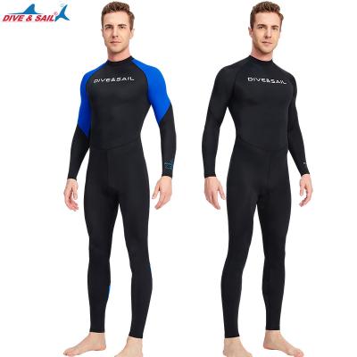 China DIVE&SAIL Mens Lycra Antibacterial Scuba Wetsuits Full Body Stinger Suit Dive Skin Sun Protection One Piece Jumpsuit Swimwear Snorkel Wetsuit for sale