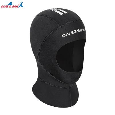 China Wholesale 3mm Neoprene Hat Scuba Proof Unisex Cold Winter Keep Hood For Spearfishing Snorkeling Surfing Diving Warm S for sale