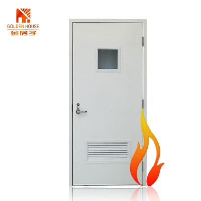 China Contemporary GH UL Certified Certification 3 Hour Fire Rated Commercial Hollow Metal Swing Door Frame for sale