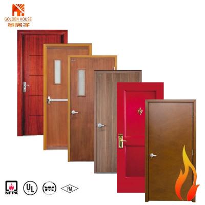 China Fire Protection GH 0715 China Fire Teak Wood Door Design Flush Door for sale