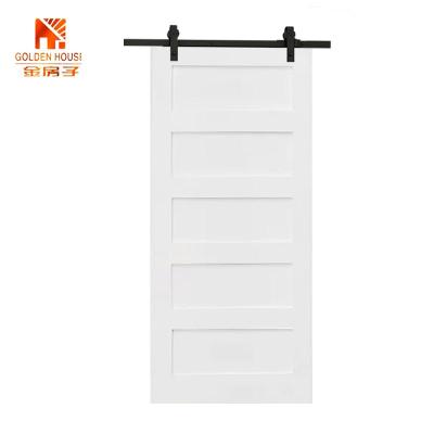 China Customized Decoration Sliding Graphic Design Barn Door Melamine Interior Wooden Swing Plastic Cabinet Doors for sale