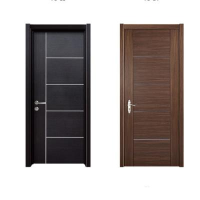 China Modern Hot Sale Interior Solid Burma Wood Flush Teak Wood Door Designs For Bathroom for sale