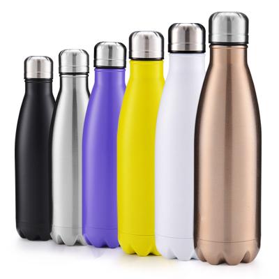 China Sustainable Hot Water Bottle Amazon Border Stainless Steel Water Cup Outdoor Sports for sale