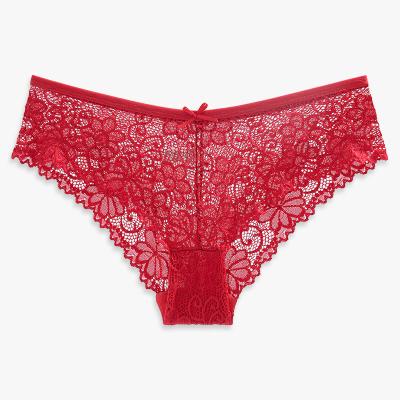 China China factory price fashion antibacterial underwear high waist comfortable cotton lace girl briefs women panties for sale