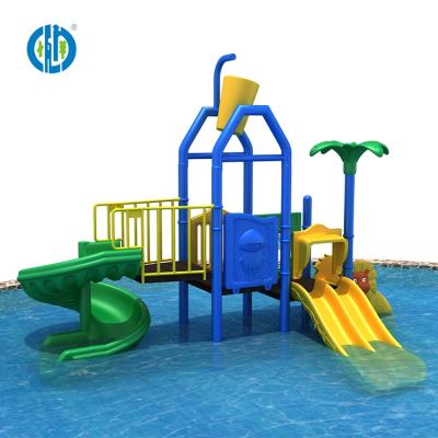 China Anti-UV Outdoor Swimming Pool Water Park Playground Slide for sale