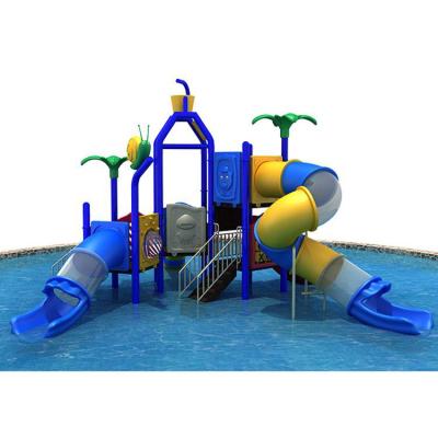 China Anti-UV Kindergarten Outdoor Playground Playground Equipment With Slide for sale