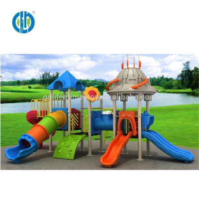 China New Arrival Anti-UV Product Preschool Outdoor Playgrounds Kids Slide For Promotional for sale