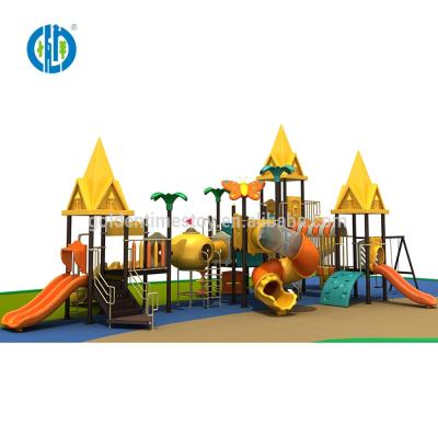 China Wholesale Anti-UV Castle Slide European Style Funny Outdoor Playground Equipment for sale