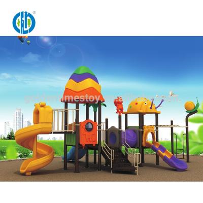 China Anti-UV Outdoor Playground Equipment Interesting Kids Children Slide Outdoor Playground Price for sale