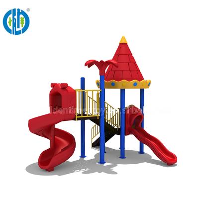 China Low Price Anti-UV Plastic Small Kids Outdoor Playground Equipment For Sale for sale