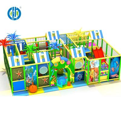 China Plastic Playground Commercial Kids Forest Theme Soft Play Indoor Playground Equipment for sale