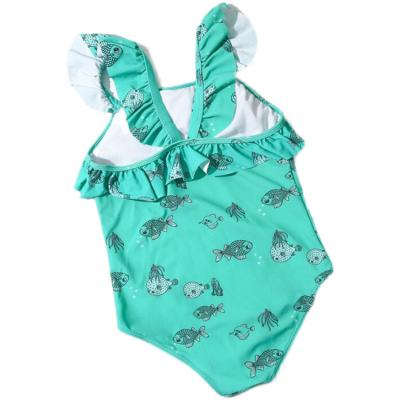 China Summer Hot Korean Infant Kids Little Girl Beach Style Sale Sleeveless Swimsuits QUICK DRY for sale