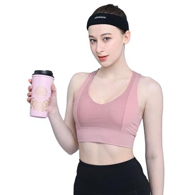 China Hot Selling High Quality Mug Food Grade PP Double Wall Travel Sports Leisure Coffee Cup Tumbler for sale