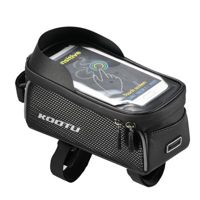 China NEW Touch Screen KOOTU Touch Screen Front 8.0 View Front 8.0 Phone Case Rainproof Reflective Cycling Accessories Waterproof/TPU 2022 KOOTU Bicycle Bag Bicycle Bag for sale