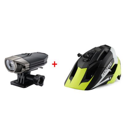 China AL6061+PP Cycling Helmet With Light LENS HELMET ROAD HELMET IN USB LED LIGHT SMART BICYCLE HELMET for sale