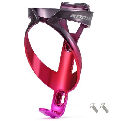 China New KOOTU Bicycle Accessories Cup Holder Lightweight Mountain Bike Mounting Bicycle Ultra Light Color Adjustable Bottle Holder Bottle Cage for sale