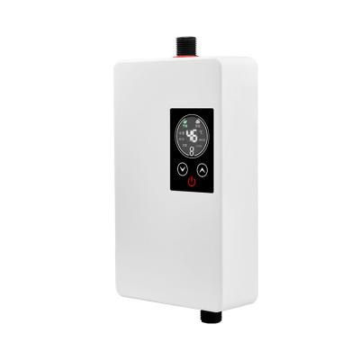 China Modern Style Tankless Water Heater with Custom Color 3500W Power 110V/220V Voltage for Instant Bathroom Shower zu verkaufen