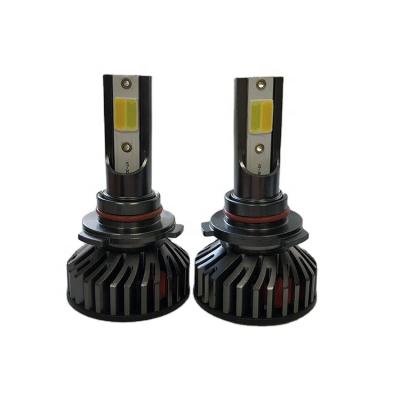 China EMI LED Headlight 9005 9006 H1 Yellow White H3 H7 Led Headlamp With Fan For Cars Truck UTV ATV for sale