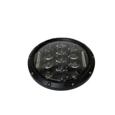 China Super Brighter 7 Inch Round Jeep LED Headlight 75 W Car Buld With DRL 7 Inch Headlamp for sale