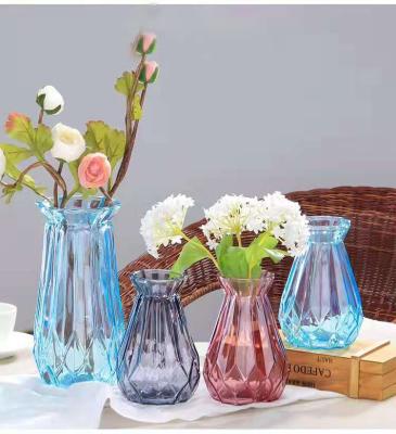 China Personal Care Manufacturer Wholesale Glass Vase Vases Great For Home Decor for sale