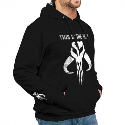 China High Quality Custom Made Anti-wrinkle Polyester Comfortable Hoodie Multicolor Men for sale