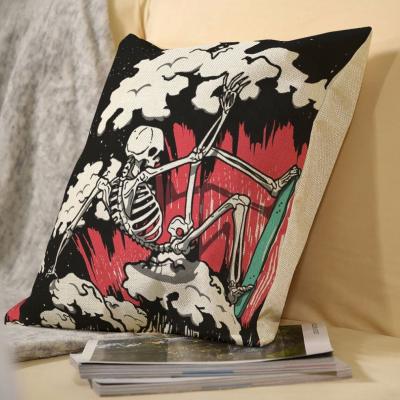 China Cushion Cover Anti-static High Quality Printing Canvas Pillow Cases For Home Decor for sale