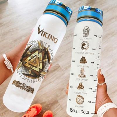 China 2021 New Minimalist Fashionviking Triple Horn Sports Bottle32oz Accompanying Mug for sale