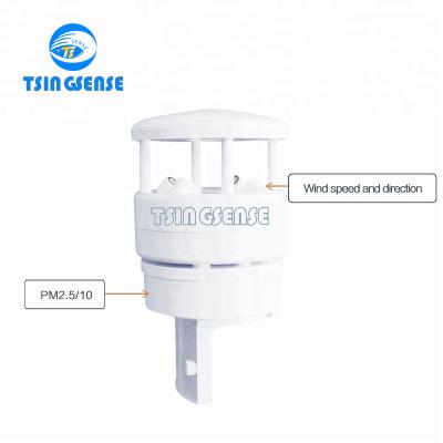 China WDS202 integrated PM2.5 and PM10 sensors and ultrasonic wind sensor for WDS202 atmospheric RS458 pollution monitoring station for sale