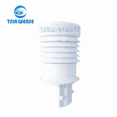 China Outdoor WES800 Integrated CO SO2 O3 and PM2.5 NO2 with Temperature and Humidity Sensor for Air Quality Monitor Weather Station for sale